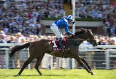 BATTASH AND JIM CROWLEY WINNING.GOODWOOD 3-8-18.©George Selwyn  07967 030722 email: george@georgeselwyn.co.uk Vat no:3308110 05