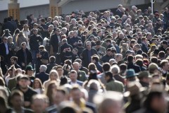 CROWD ON GOLD CUP DAY.CHELTENHAM 13-3-20.Photo © George Selwyn +44 (0)7967 030722116 Wellington Parade Kent UK CT14 8AF.