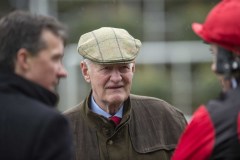 MR TIM.C.FROST OWNER OF SAM BROWN IN THE PARADE RING.ASCOT 15-2-20.Photo © George Selwyn +44 (0)7967 030722116 Wellington Parade Kent UK CT14 8AF.