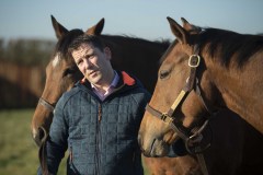 RECENTLY PURCHASED MARES IN FOAL WITH ROB SPEERS.OLD MILL STUDCHIPPENHAM NR NWMARKET 6-2-20.Photo © George Selwyn +44 (0)7967 030722116 Wellington Parade Kent UK CT14 8AF.